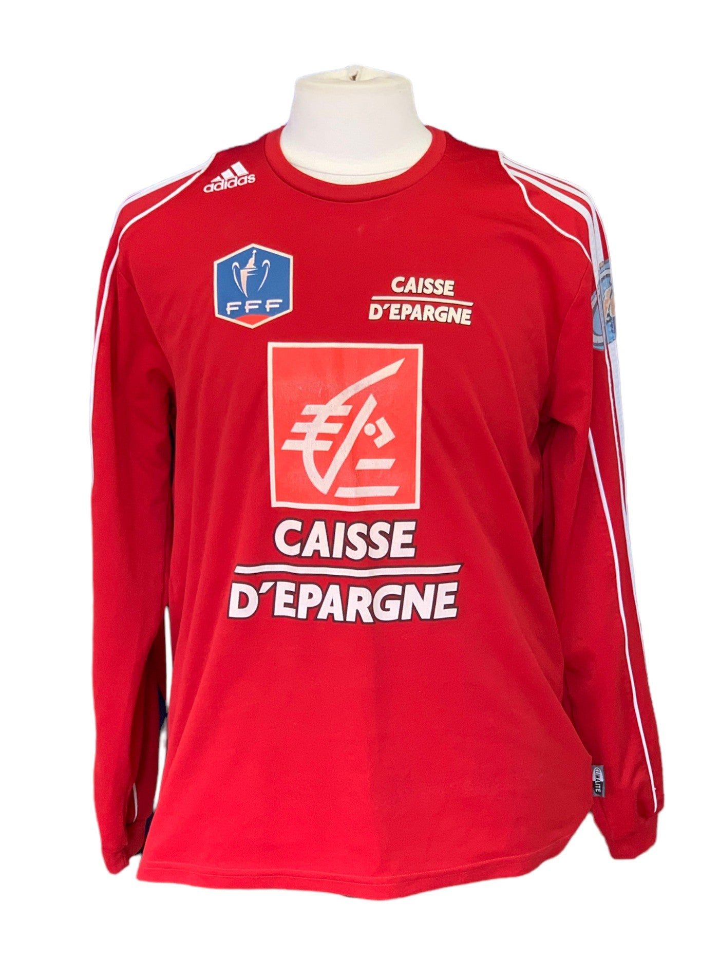 Maillot Jako Saint-Gall 2008-2009 Extérieur #22 Moreno Merenda – Taille XL, Porté