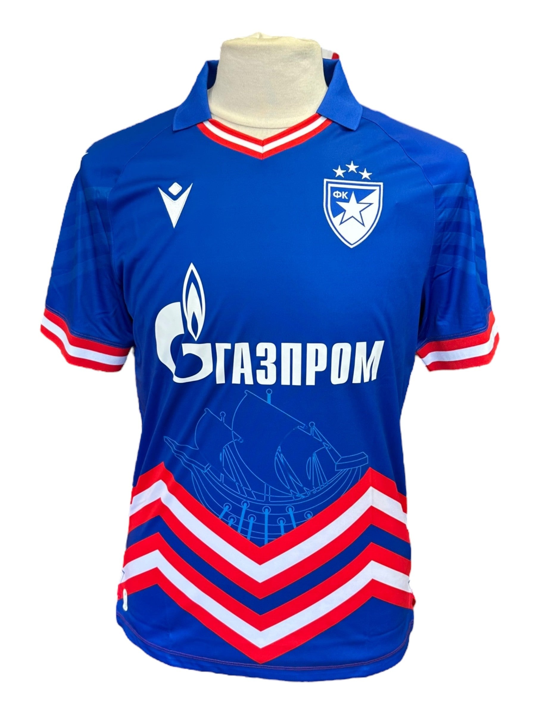 Maillot Vintage Étoile Rouge Belgrade (Crvena Zvezda) - Taille M - Yougoslavie