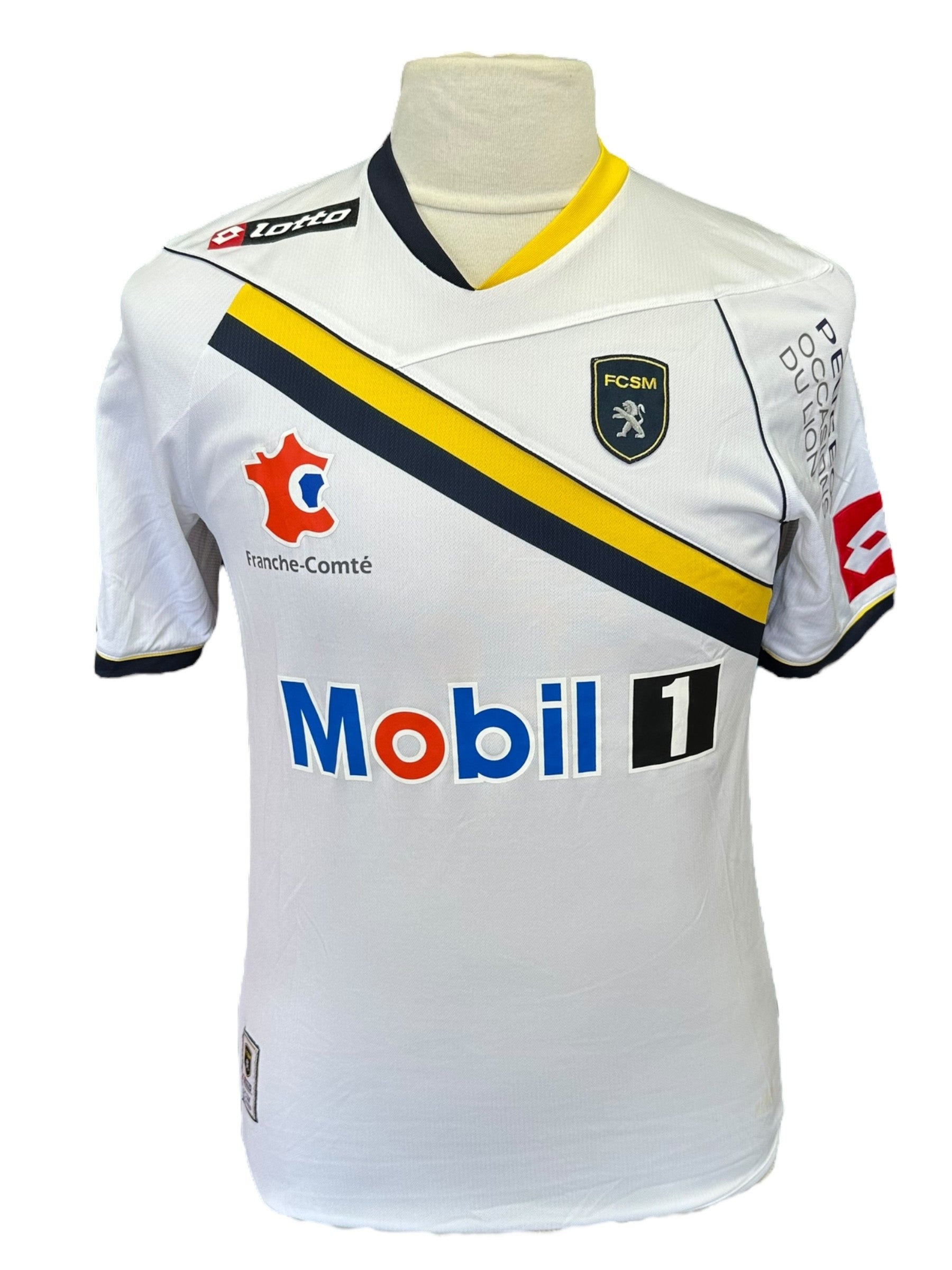 Maillot de football vintage domicile FC Sochaux-Montbéliard Maillot de football vintage domicile FC Sochaux-Montbéliard