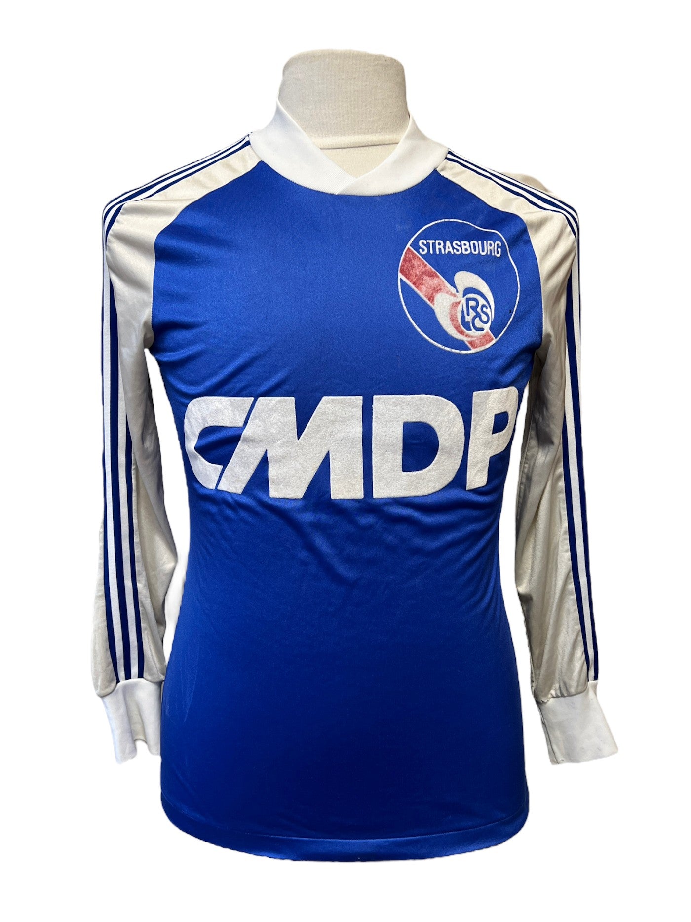 Maillot De Foot Vintage RC Strasbourg 1977-1978 Domicile - Taille S