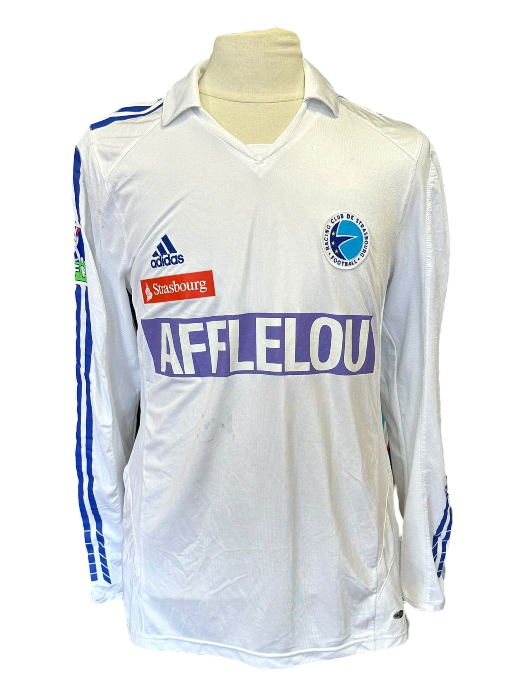 Maillot Matchworn Strasbourg AWAY 2005-2006 – N°18 JOHANSEN