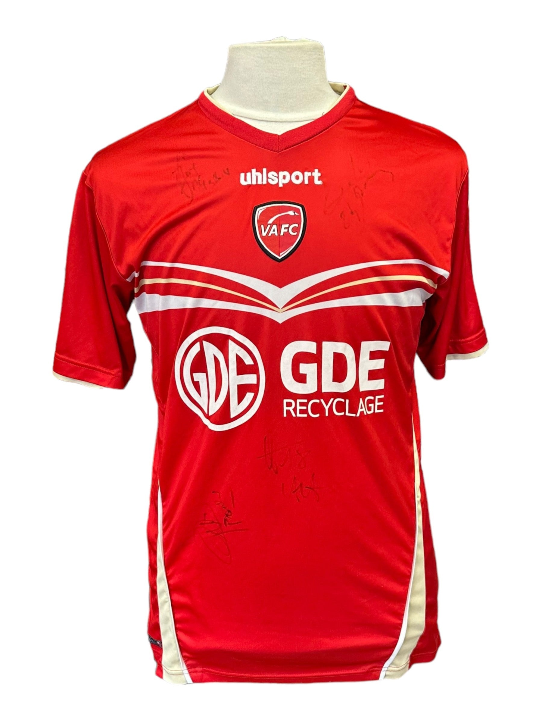 Maillot VALENCIENNES VAFC Uhlsport – Taille L, Vintage 2013-2014