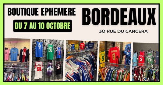Une boutique éphémère de plus de 4 000 maillots vintage arrive à Bordeaux !