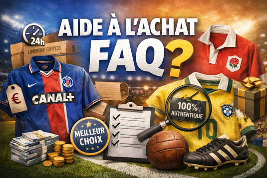 FAQ – Maillots de football et de rugby vintage