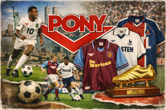 PONY : l’équipementier new-yorkais qui a marqué le football… sans jamais vraiment faire de bruit