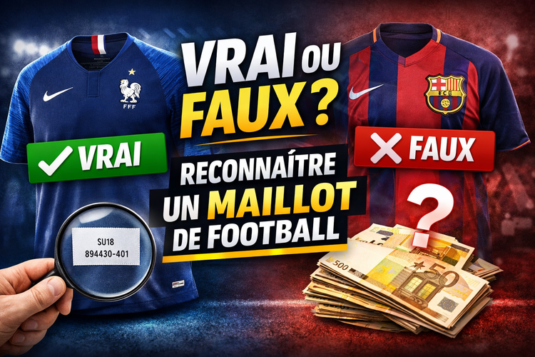 Comment reconnaître un vrai maillot de football et éviter les contrefaçons