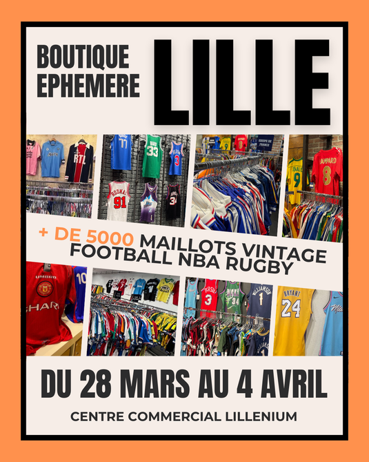 Football Shirt Vintage x All Star Vintage : (re)débarque à Lille !