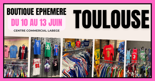 Boutique éphémère à Toulouse : Football Shirt Vintage revient à Labège 2 (10–13 juin 2026)