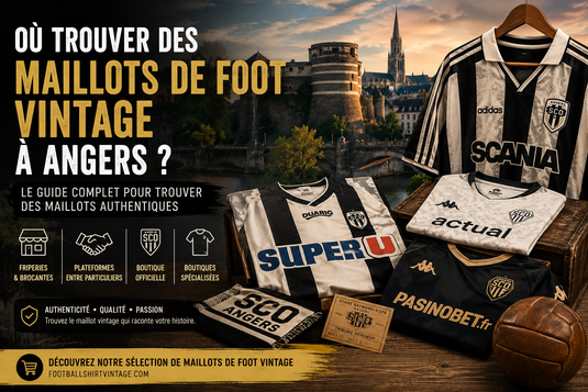 Où trouver des maillots de foot vintage à Angers ?