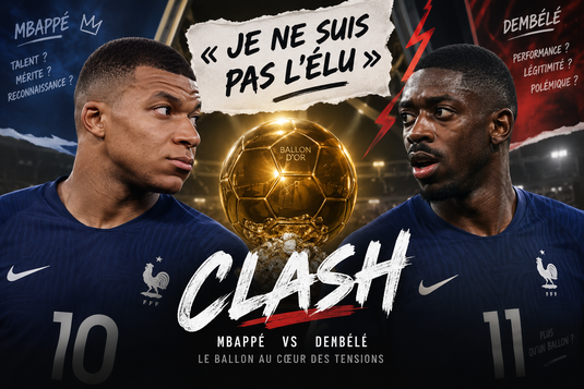 Clash Dembélé–Mbappé : la phrase sur « l’élu » qui enflamme le Ballon d’or
