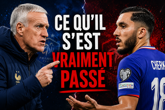Deschamps–Cherki : le clash qui a mis le feu à la dernière nuit des Bleus