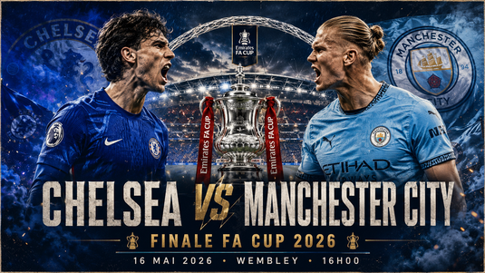 Finale de FA Cup 2026 : Chelsea – Manchester City, ou regarder le match?