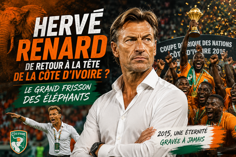 Hervé Renard de retour à la tête de la Côte d’Ivoire ?