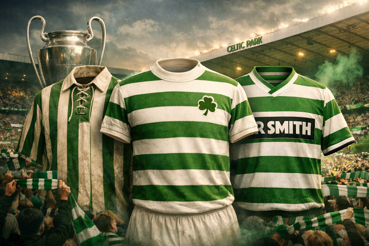 Histoire des maillots du Celtic Glasgow : le récit des Hoops, de 1903 à aujourd’hui