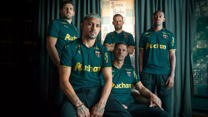 ⛏️ Les maillots "Sainte-Barbe" du RC Lens : Hommage à l’âme d’un peuple ❤️💛