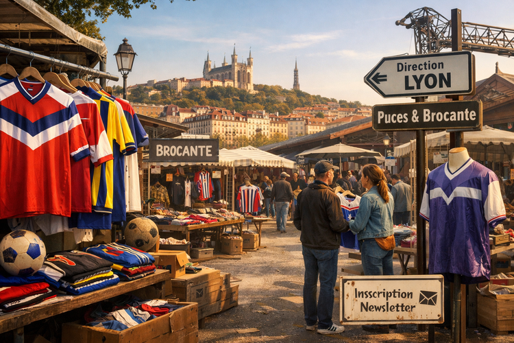 Où acheter des maillots de football vintage à Lyon ?