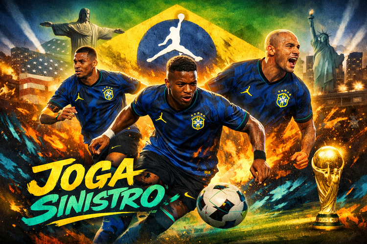 Brésil x Jordan pour la Coupe du monde 2026 “Joga Sinistro”