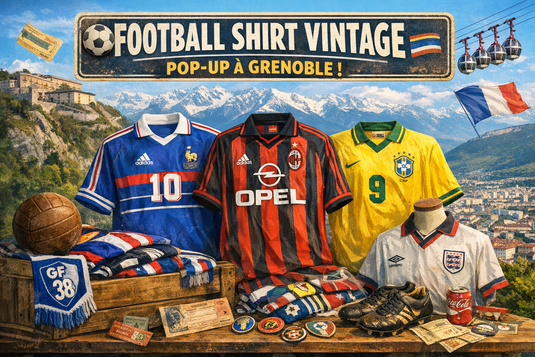 Boutique Maillot de foot vintage à Grenoble | Football Shirt Vintage