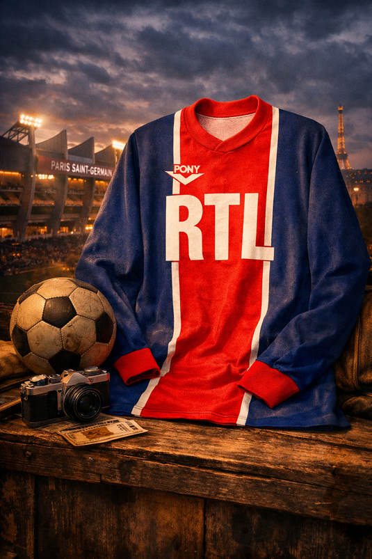 L’histoire du maillot Hechter du PSG : la bande rouge devenue légende