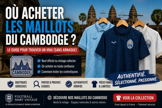 Où acheter les maillots du Cambodge ?