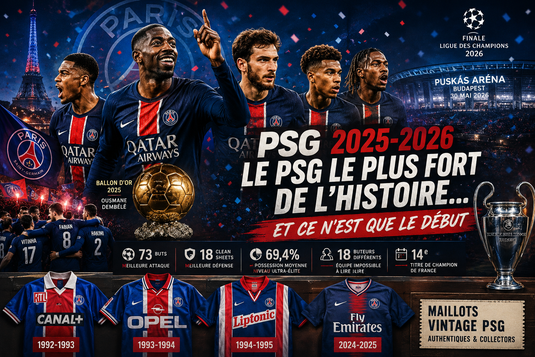 PSG 2025-2026 : le PSG le plus fort de l’histoire… et ce n’est que le début