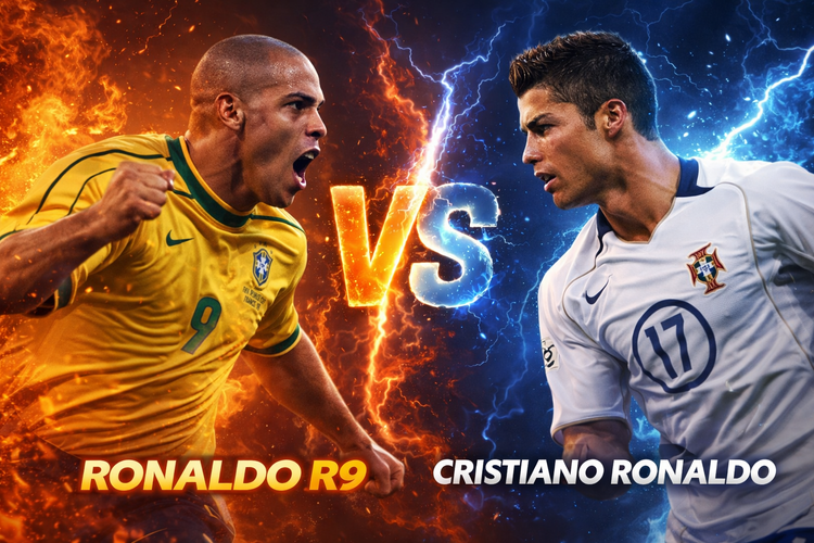 Ronaldo : R9 ou Cristiano Ronaldo ? Les maillots des deux légendes