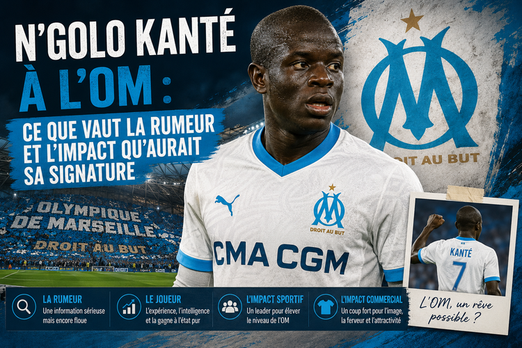 N’Golo Kanté à l’OM : ce que vaut la rumeur et l’impact qu’aurait sa signature