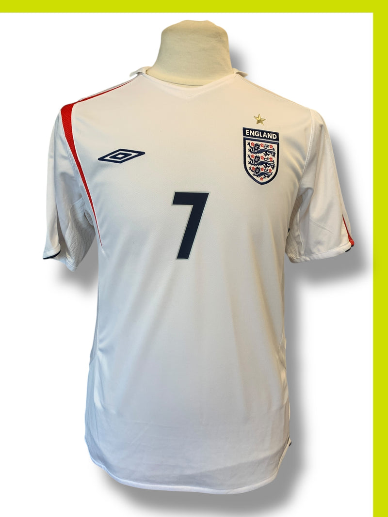 Chargez l&#39;image dans la visionneuse de la galerie, Angleterre 2006 HOME 7 BECKHAM
