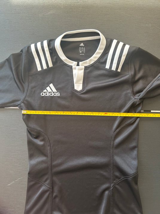 Template Adidas Noir à bandes blanches