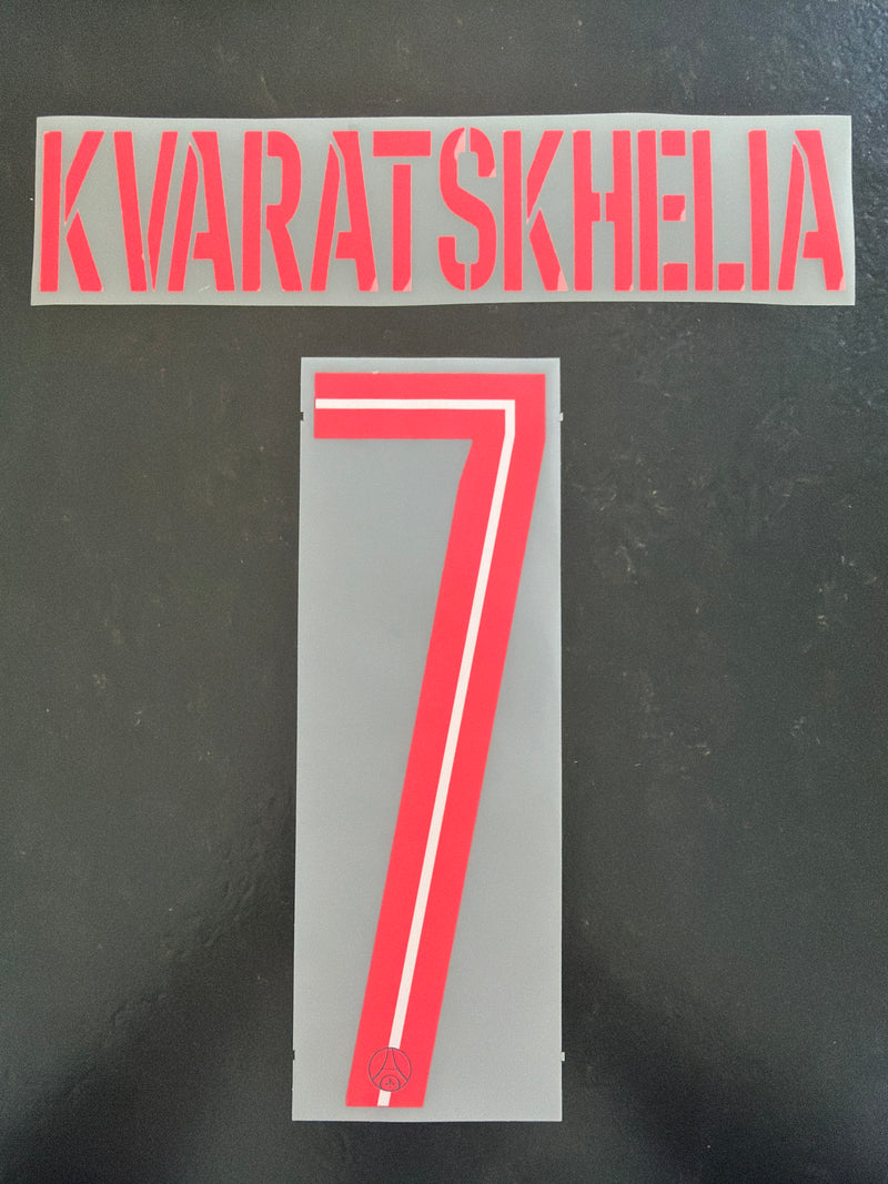Chargez l'image dans la visionneuse de la galerie, Flocage nameset PSG UCL FOURTH 2025-2026
