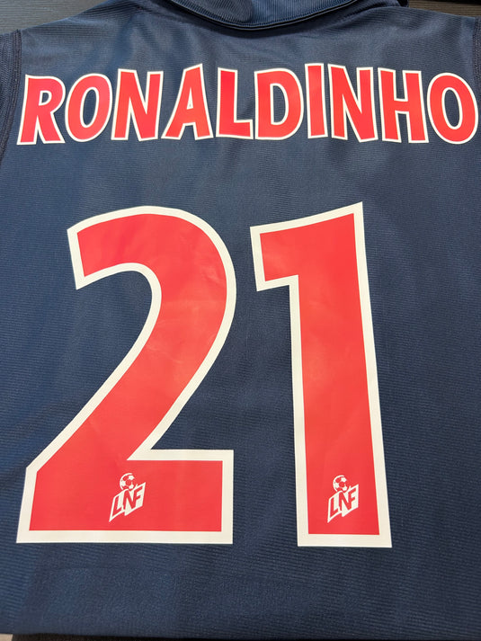 PSG 2001-2002 HOME 21 RONALDINHO