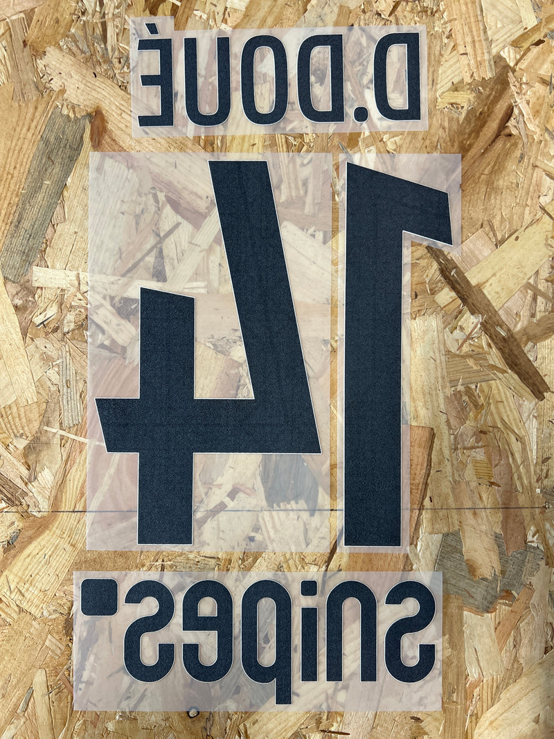 Chargez l&#39;image dans la visionneuse de la galerie, Flocage Nameset Paris 2025-2026 HOME 14 D.DOUE
