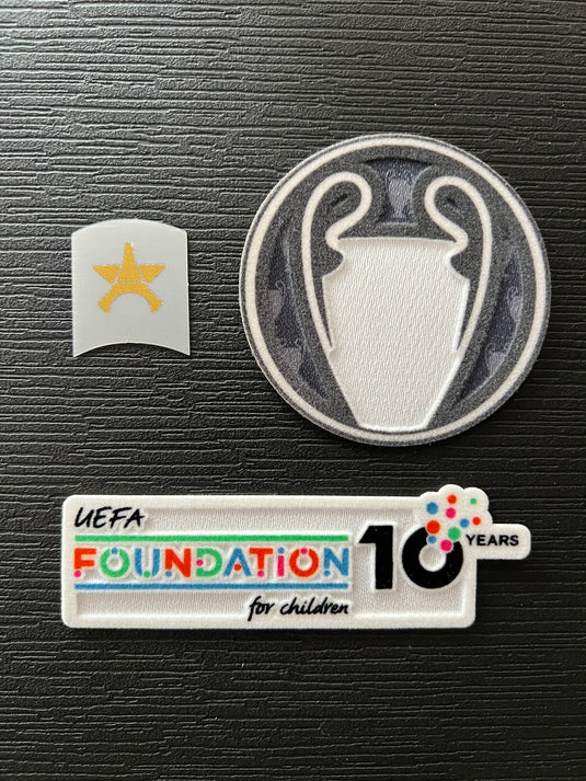 Pack Patch UCL Champions Paris PSG - Monblason