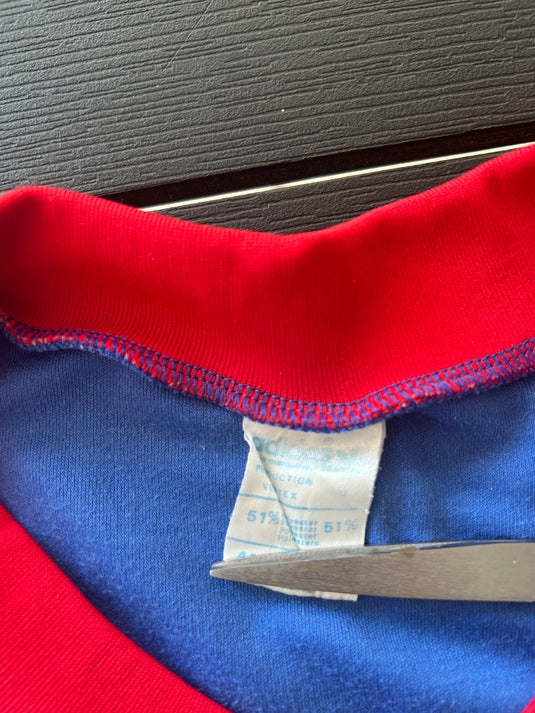 Template Adidas Ventex Bleu à bandes rouges