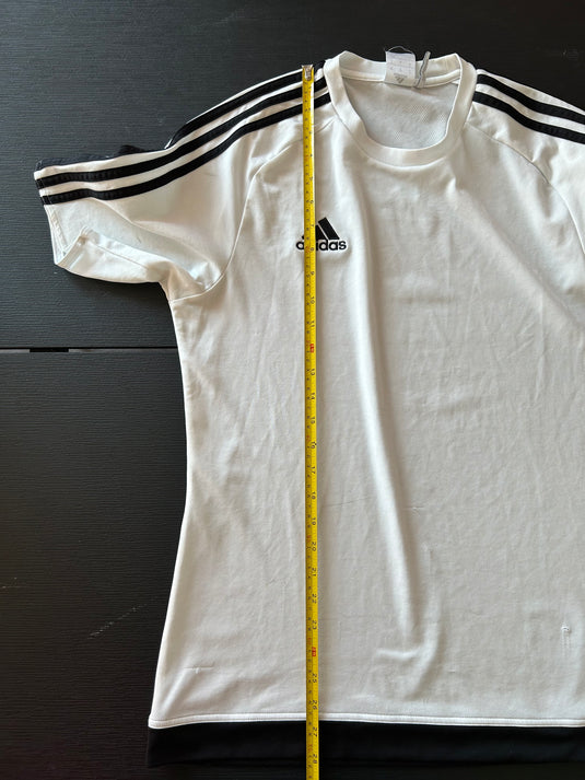 Template Adidas Blanc à rayures noires