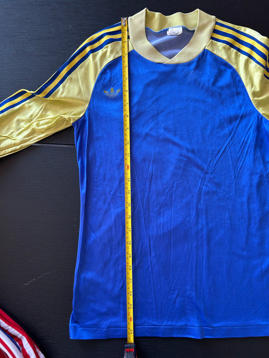 Template Adidas Ventex bleu et jaune