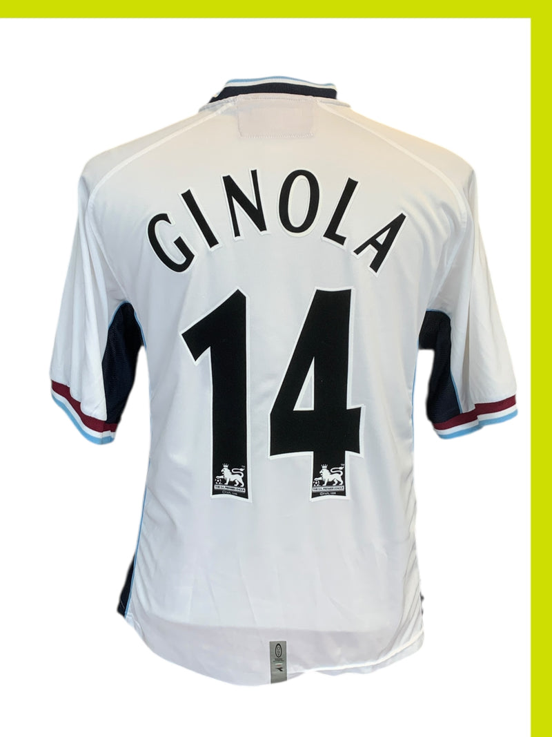 Chargez l&#39;image dans la visionneuse de la galerie, Aston Villa 2000-2001 THIRD 14 GINOLA
