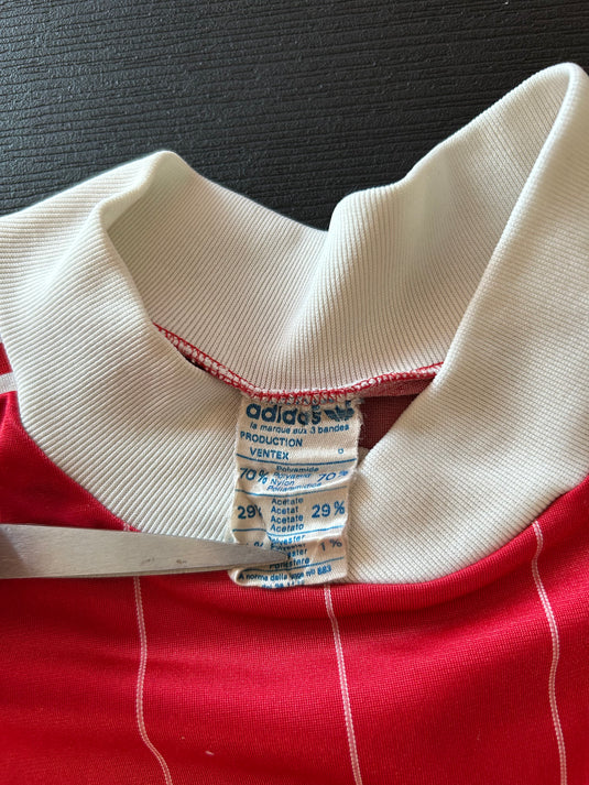 Template Adidas Ventex Rouge à rayures blanches