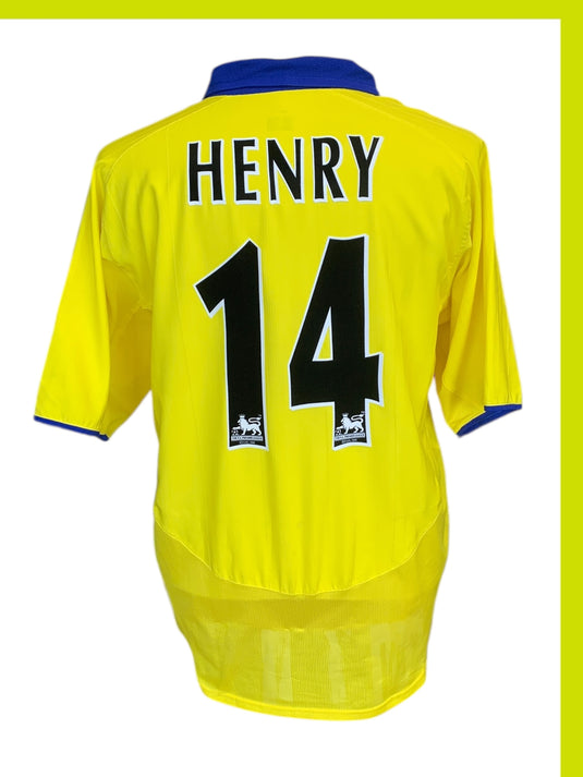 Arsenal 2003-2004 AWAY 14 HENRY