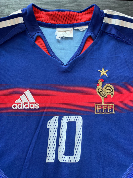 France 2004 HOME 10 ZIDANE (14 ans)