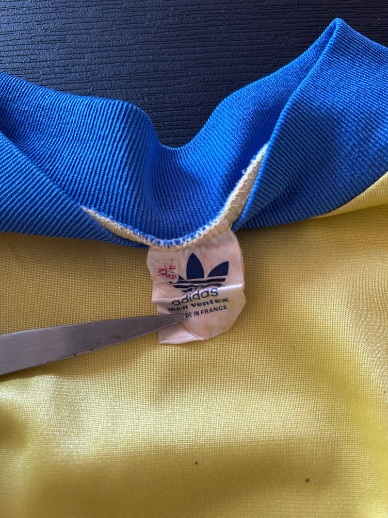 Chargez l'image dans la visionneuse de la galerie, Template Adidas Ventex Jaune à bandes bleues

