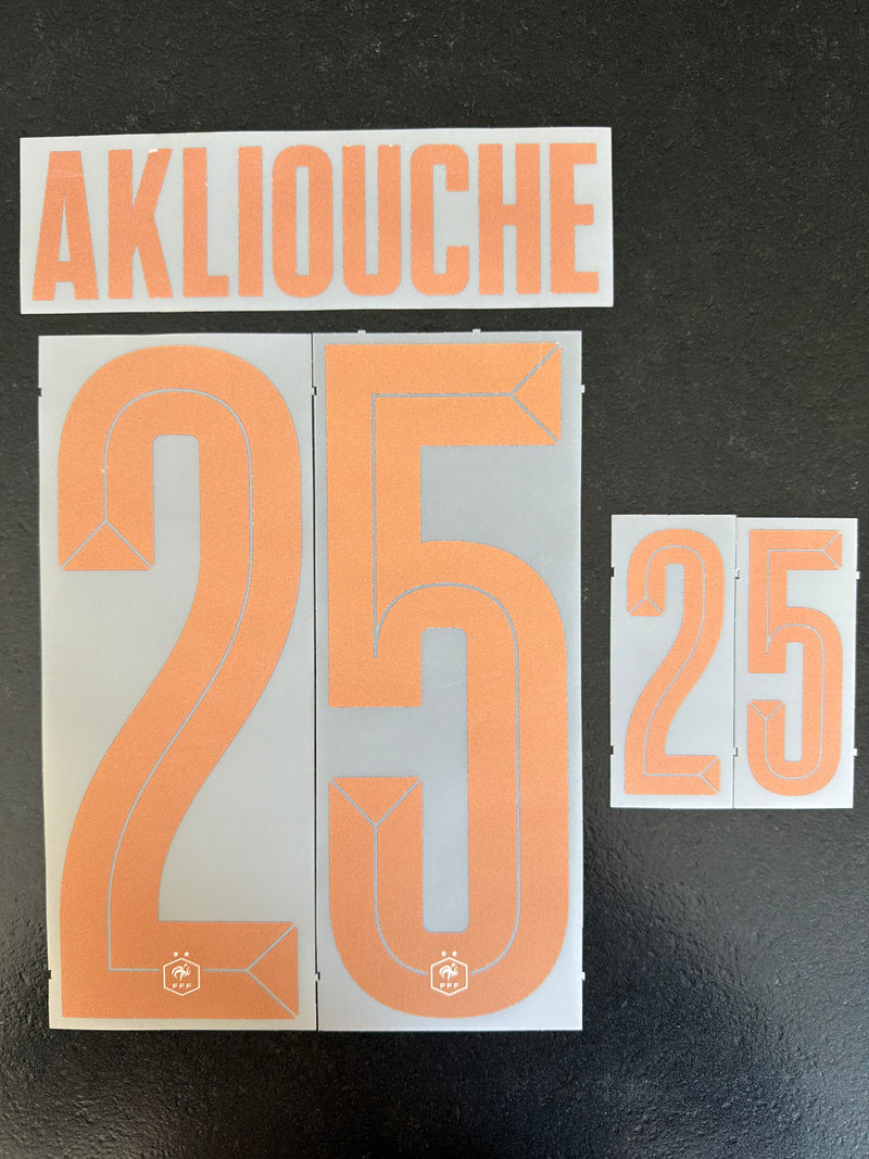 Chargez l'image dans la visionneuse de la galerie, Flocage nameset France AWAY 2026
