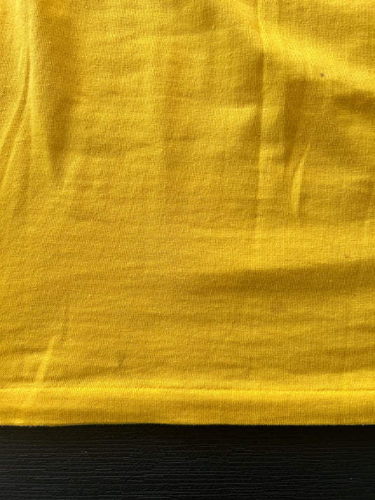 Template Le Coq Sportif Jaune à rayures bleues
