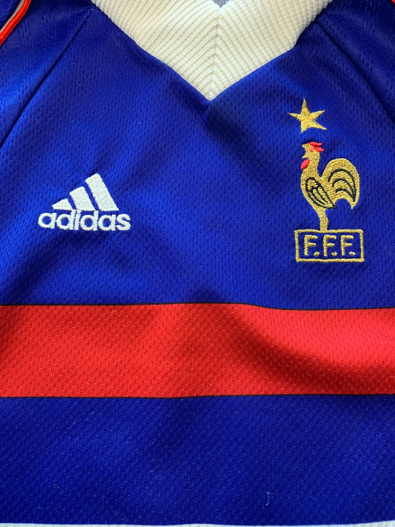 Maillot Domicile Rétro France Coupe du Monde 1998 Maillot Domicile Rétro France Coupe du Monde 1998