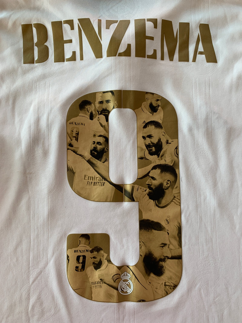Chargez l'image dans la visionneuse de la galerie, Réal Madrid 2022-2023 HOME 9 BENZEMA (S)
