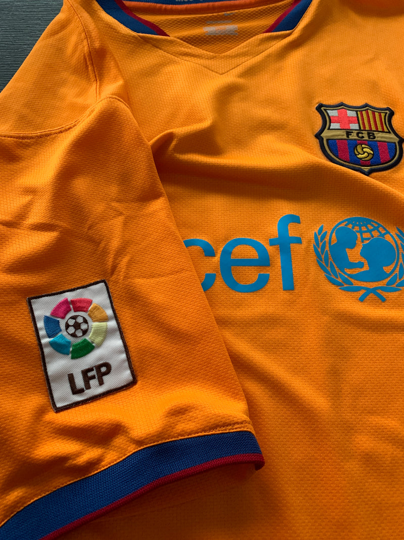 Chargez l'image dans la visionneuse de la galerie, Barcelone 2006-2007 AWAY 10 RONALDINHO

