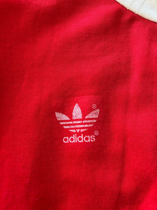 Template Adidas Erima Rouge à bandes blanches