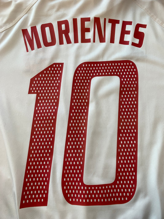 Espagne 2004 AWAY 10 MORIENTES
