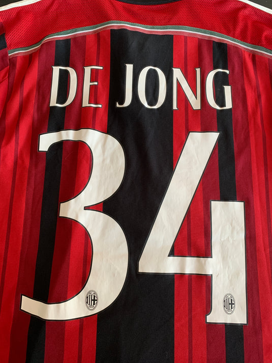 Milan AC 2014-2015 HOME 34 DE JONG