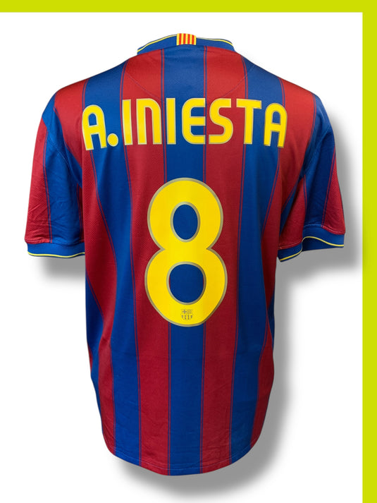 Barcelone 2009-2010 HOME 8 A.INIESTA